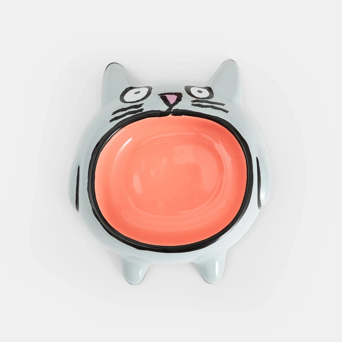 Home Studyo Napf “Jean Jullien Bowl Cat” | Design Futternapf | Home Studyo