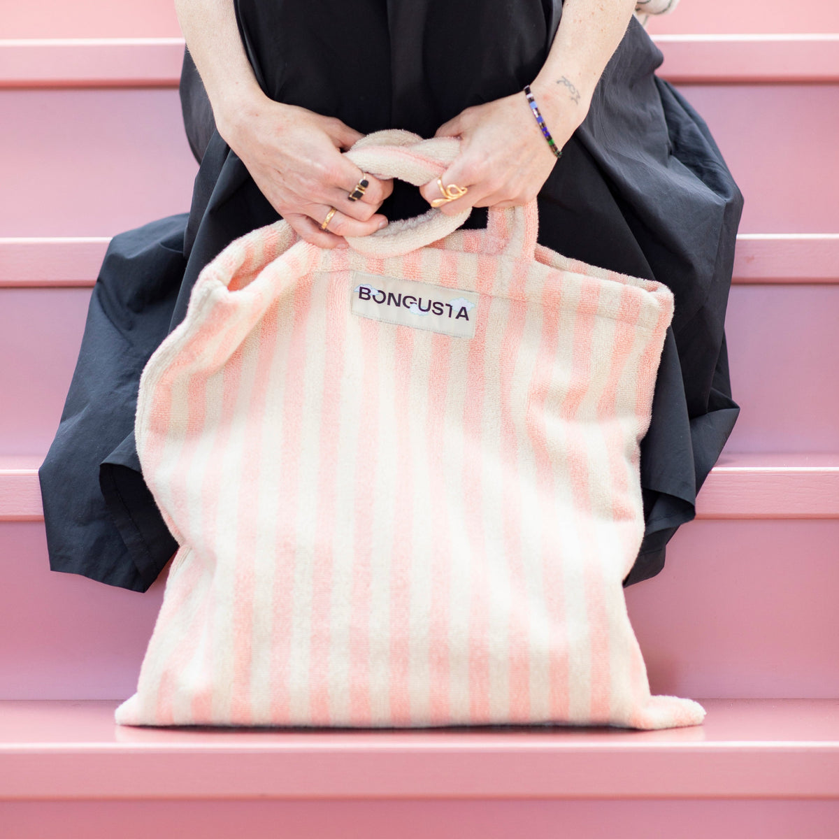 BONGUSTA Tasche "Naram Totebag Tropical & Creme" | BONGUSTA | ein Sommertraum