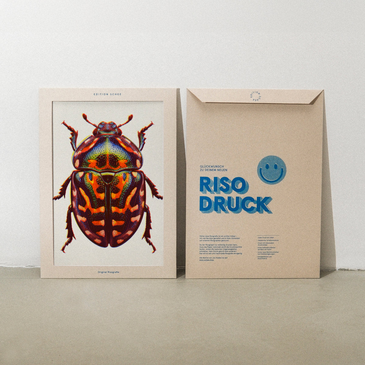 Edition SCHEE Neon Bug (DIN A3) | Edition SCHEE | Risographie