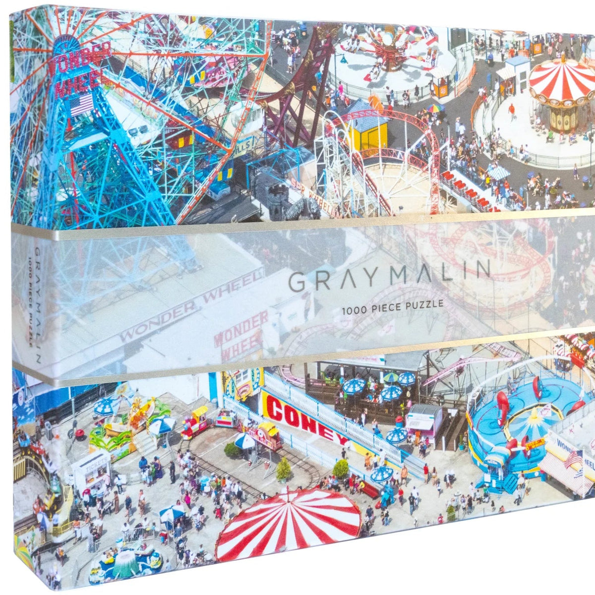 Gray Malin Puzzle Gray Malin "Coney Island" | 1000 Teile, Luftbild