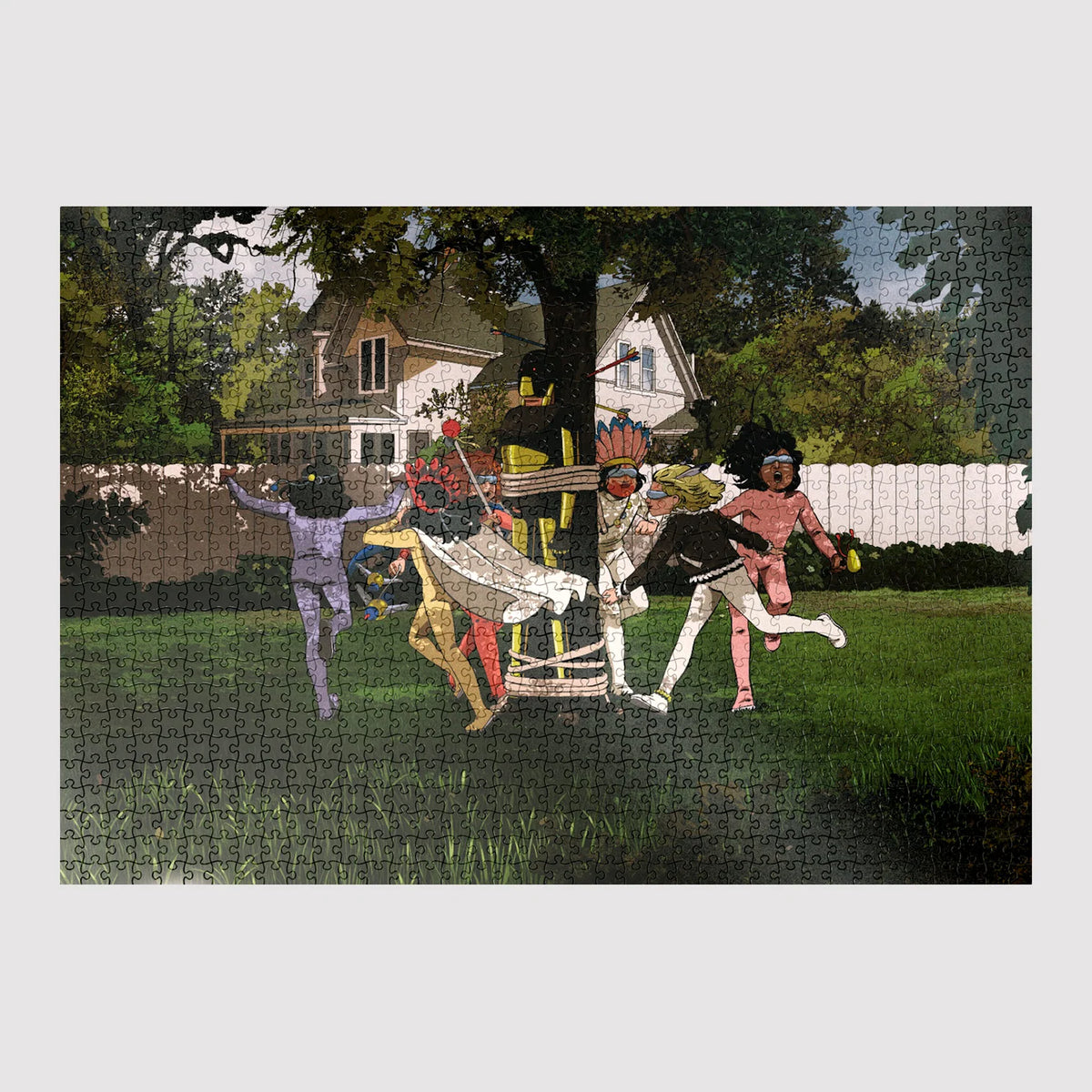 Editions Sulo Puzzle “Les derniers indiens” 1000 Teile | Kunstpuzzle | Editions Sulo