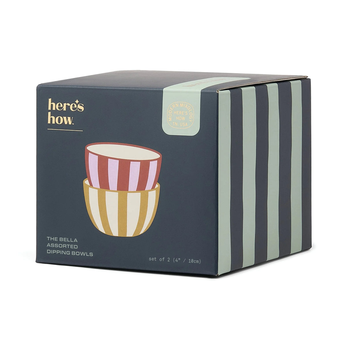 Here's How Schalen “The Bella Dipping Bowl” 2 Stk. Ochre & Rust | Design Set | Here’s How