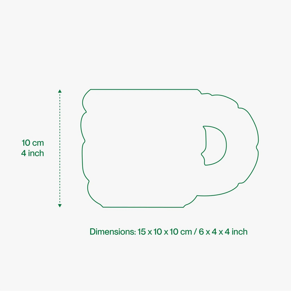 Home Studyo Tasse “Gaston Gloss” Yolk | Skulpturales Design | Home Studyo