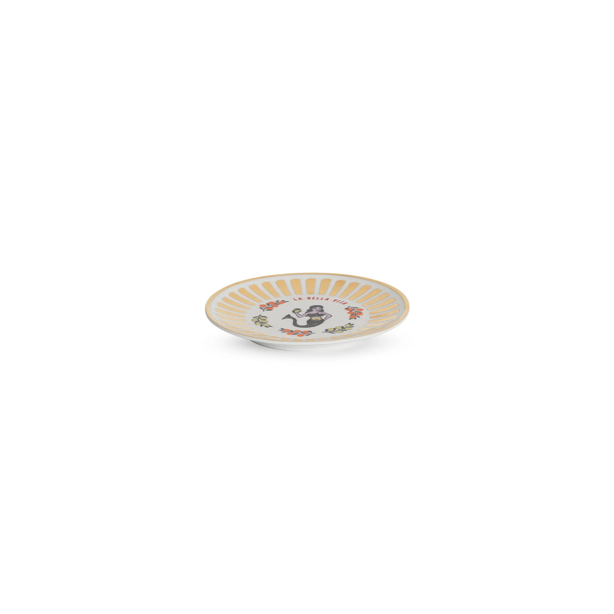 Bitossi Home Teller “Sirenetta” 15 cm | Mediterranes Design | Bitossi Home