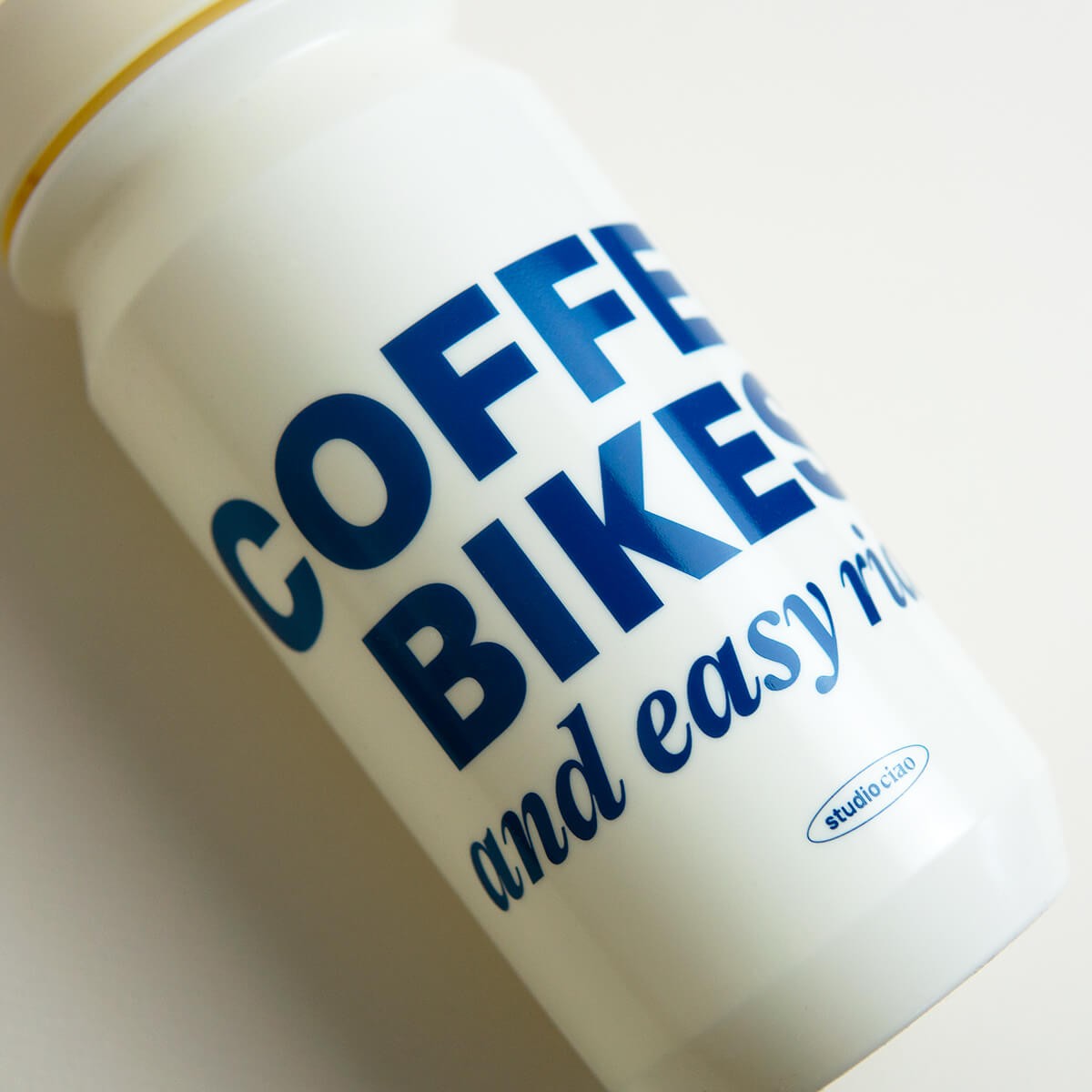 Viel Spass Studio Trinkflasche “Coffee, Bikes & Easy Rides” 500 ml | Sportliches Statement | studio ciao