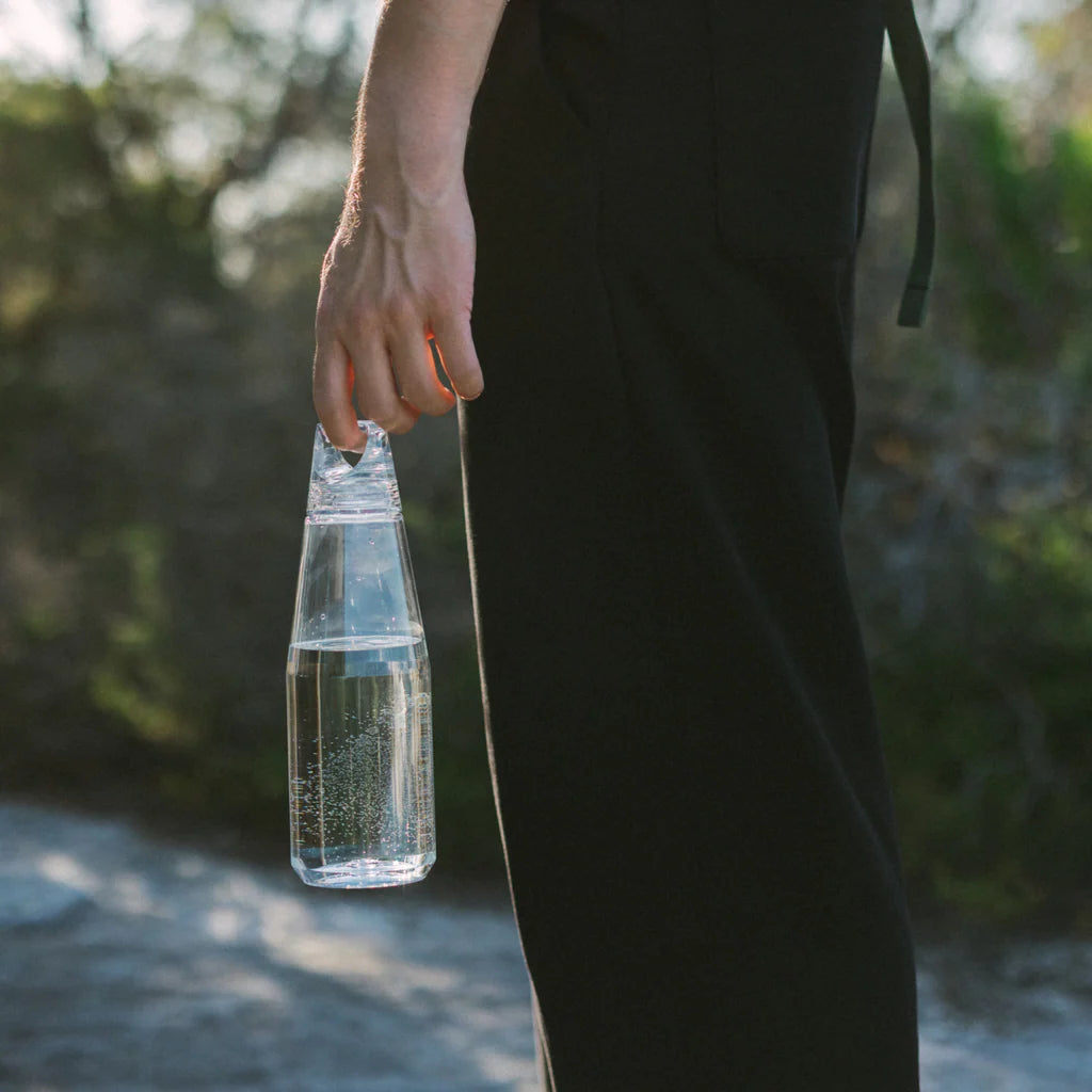 KINTO Trinkflasche „Trail Bottle" Clear 600ml | Clean Design | KINTO