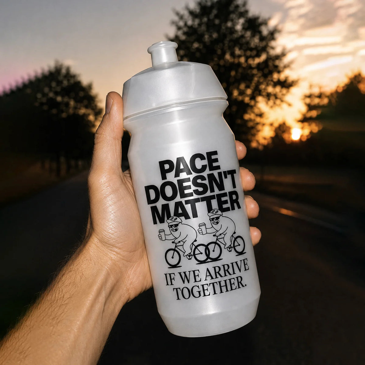 Viel Spass Studio Trinkflasche “Pace Doesn't Matter” 500 ml | Viel Spass Studio