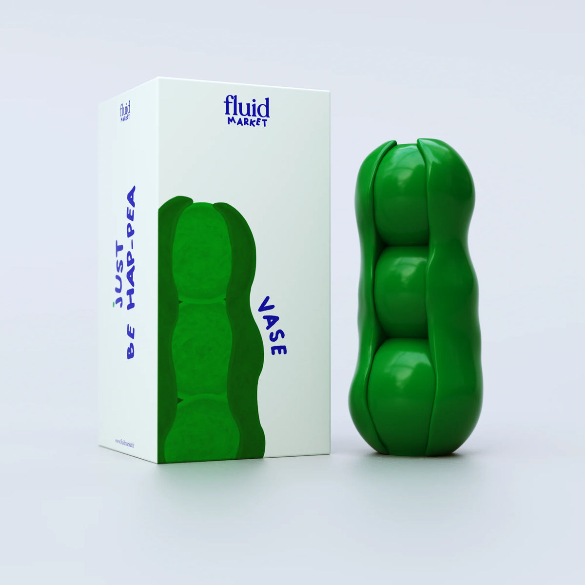 Fluid Market Vase Fluid Market "Peas" | Grün, Keramik, Frisches Design
