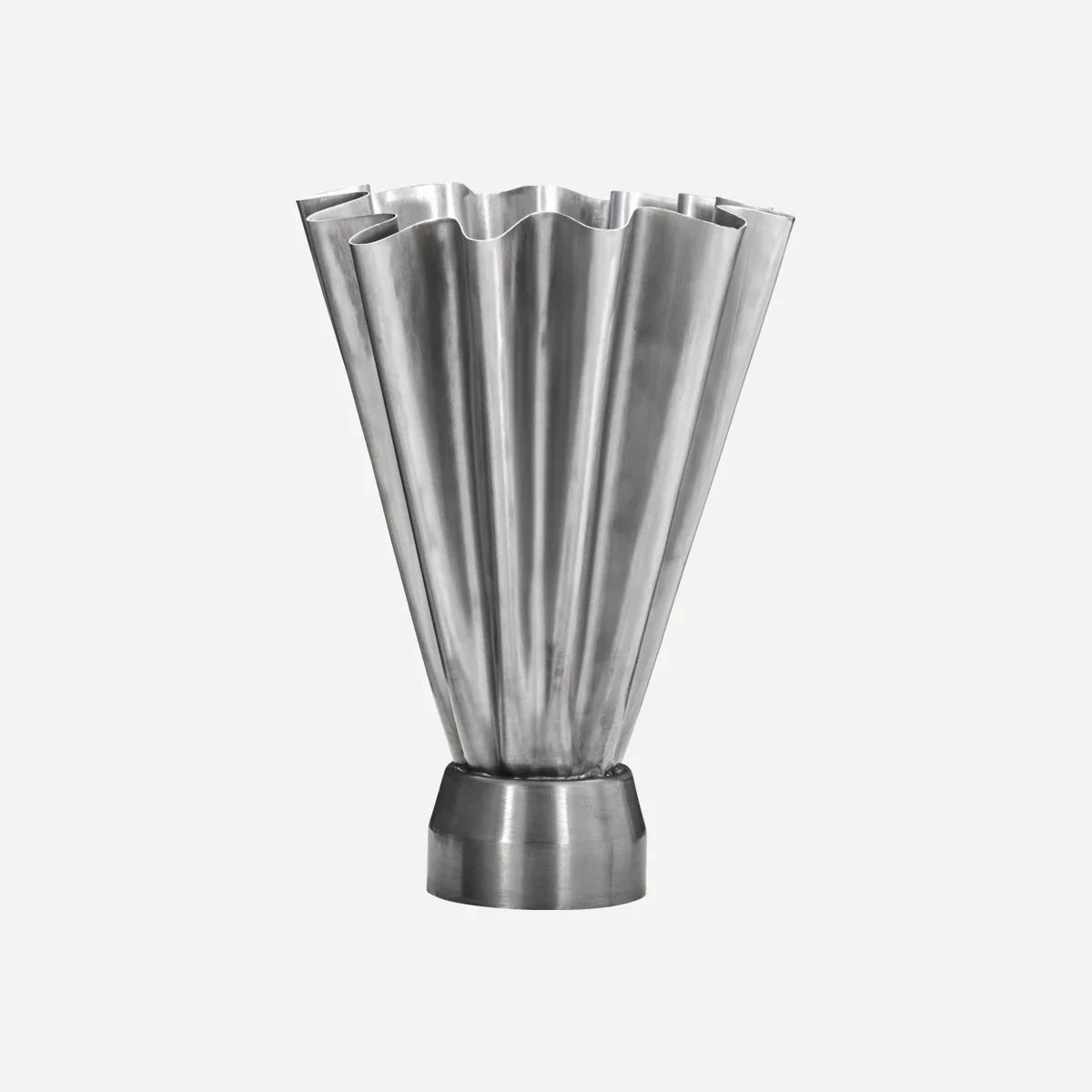 House Doctor Vase “Flood Large” Silber | Skulpturales Design | House Doctor
