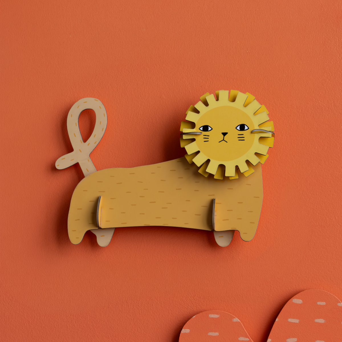 studio ROOF Wanddeko “Richie Lion” | Tierisches Design | Studio Roof