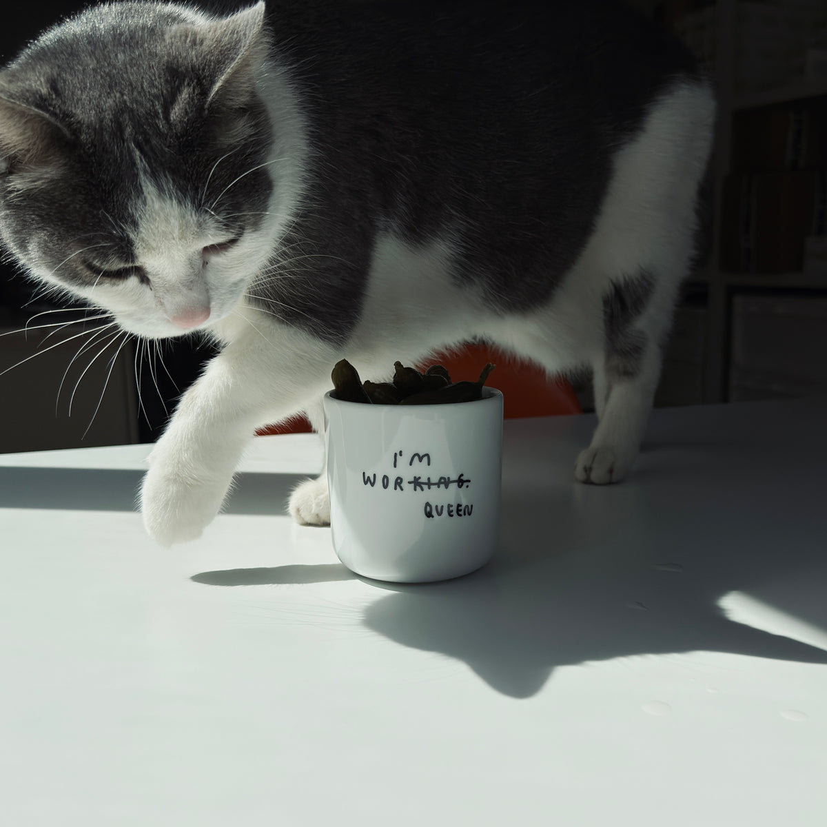 YAHYA Studio Becher „I'm Workqueen“ | Für Power-Frauen, die alles geben | YAHYA Studio