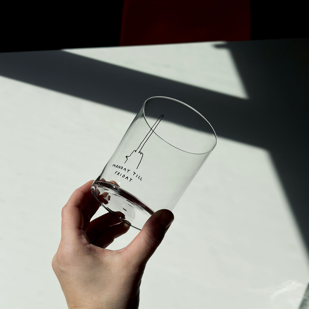 YAHYA Studio Glas „Monday till Friday“ (L) | Alltag in Glasform | YAHYA Studio