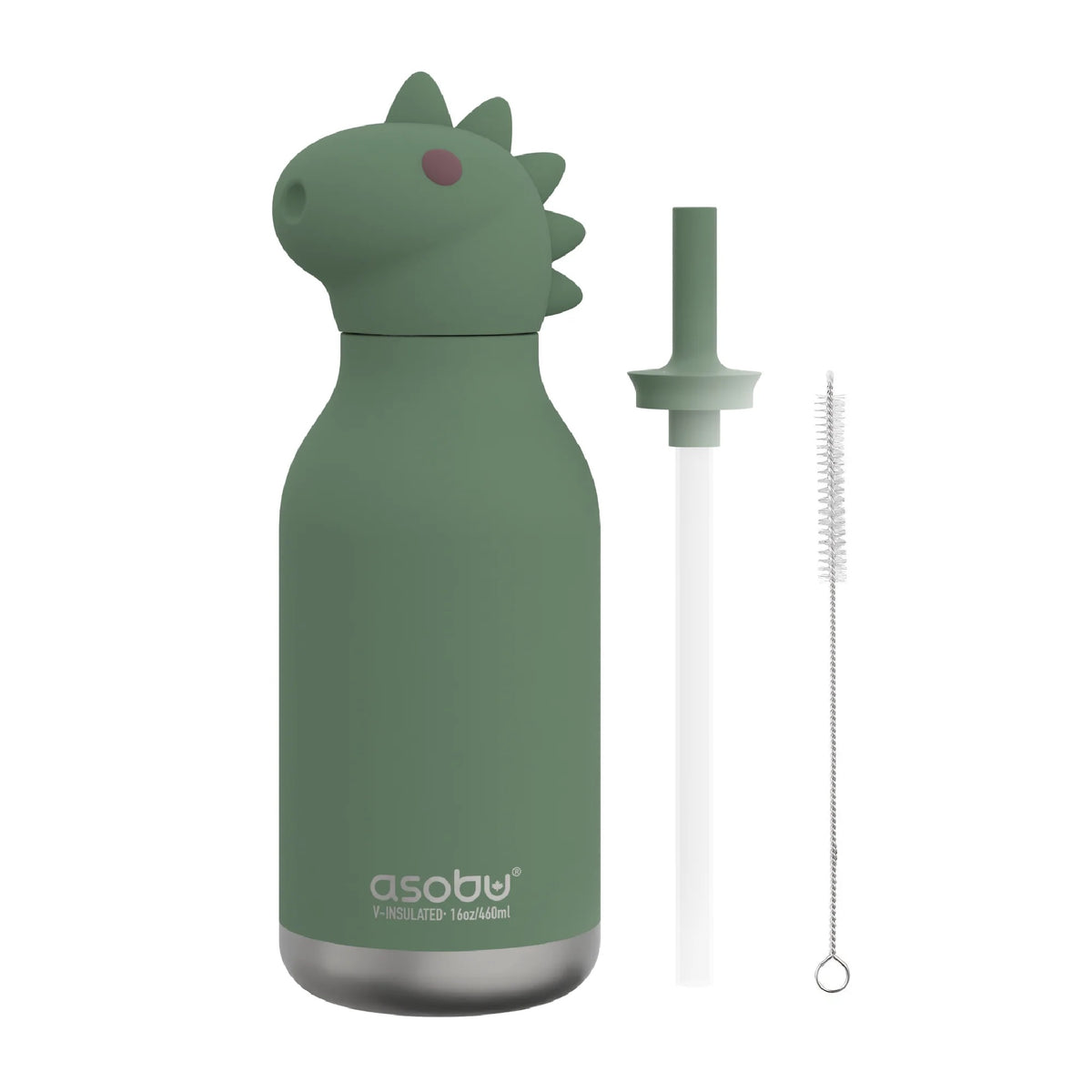 asobu Trinkflasche “Dinosaur” (460ml) | Für Dino-Fans | asobu