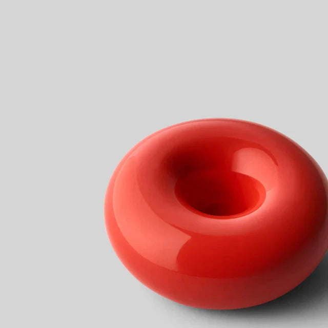 Studio About Kerzenhalter „Bob Small Red“ | Rund & auffällig | Studio About