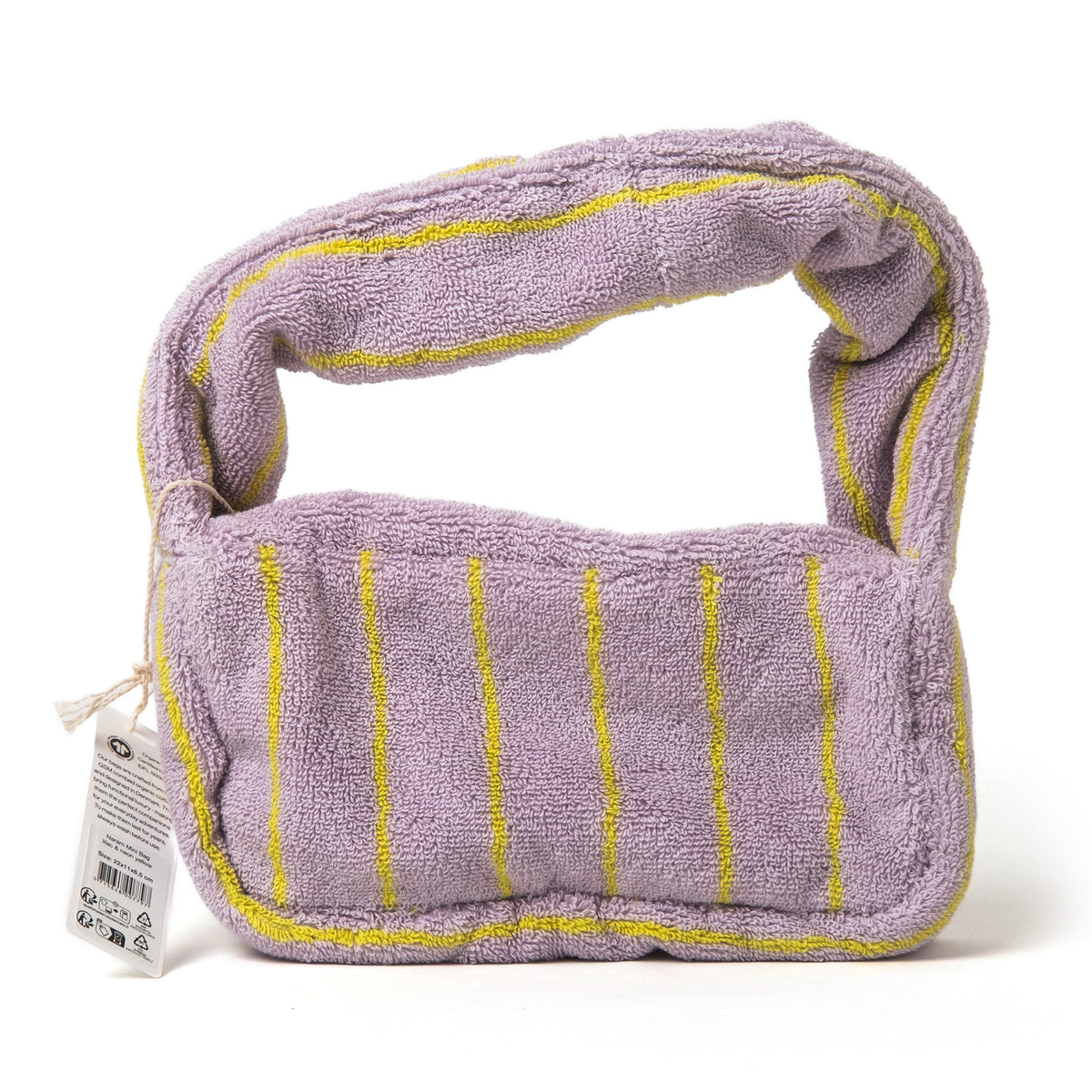 BONGUSTA Tasche “Naram Mini Bag” Lilac & Neon Yellow | BONGUSTA