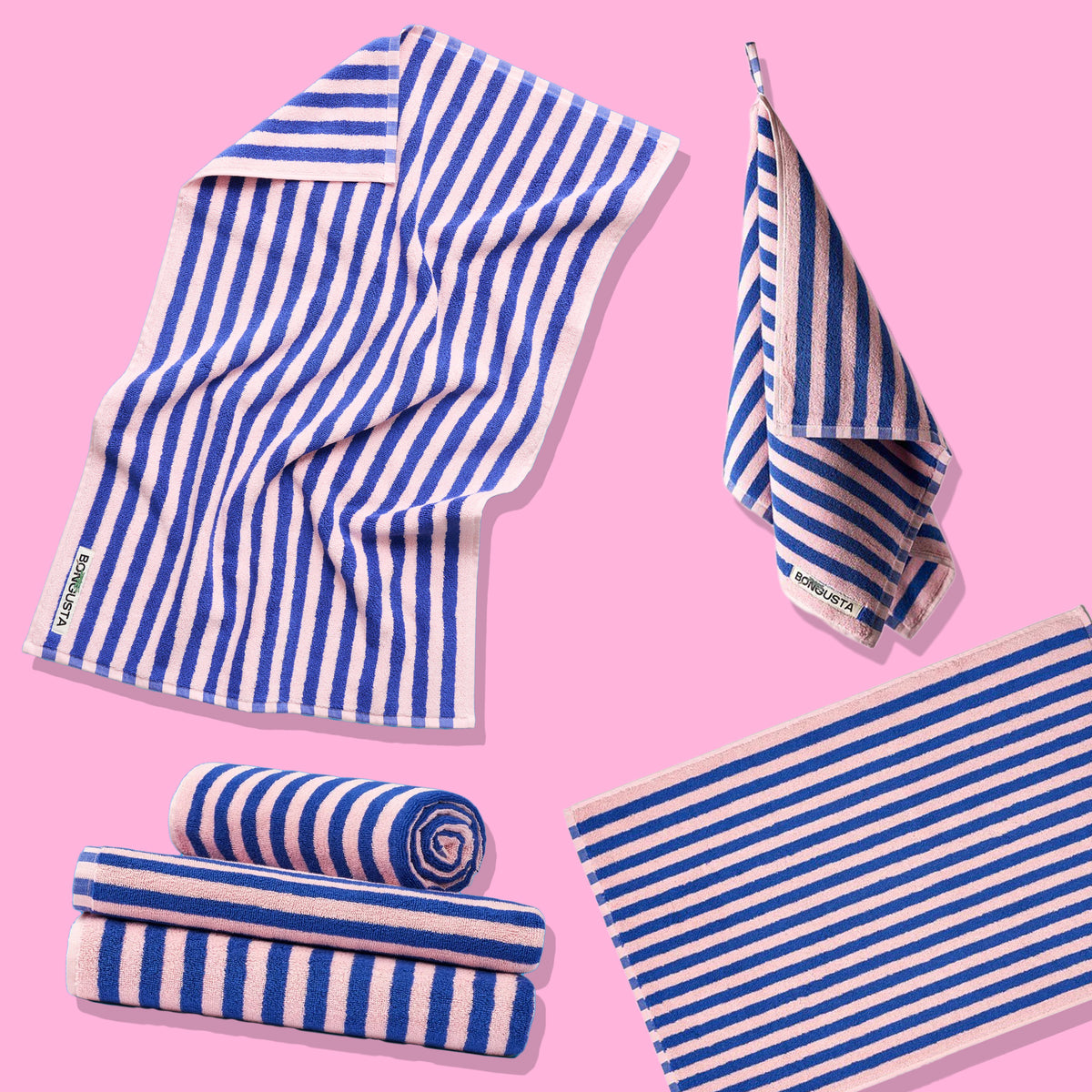 BONGUSTA Bongusta Set "Dazzling Blue & Rose" | Badezimmer Starter Set