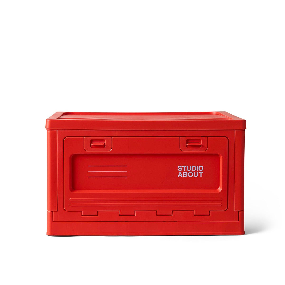 Studio About Aufbewahrungsbox Studio About "Large" | Red Kunststoff | Eyecatcher & Vielseitig