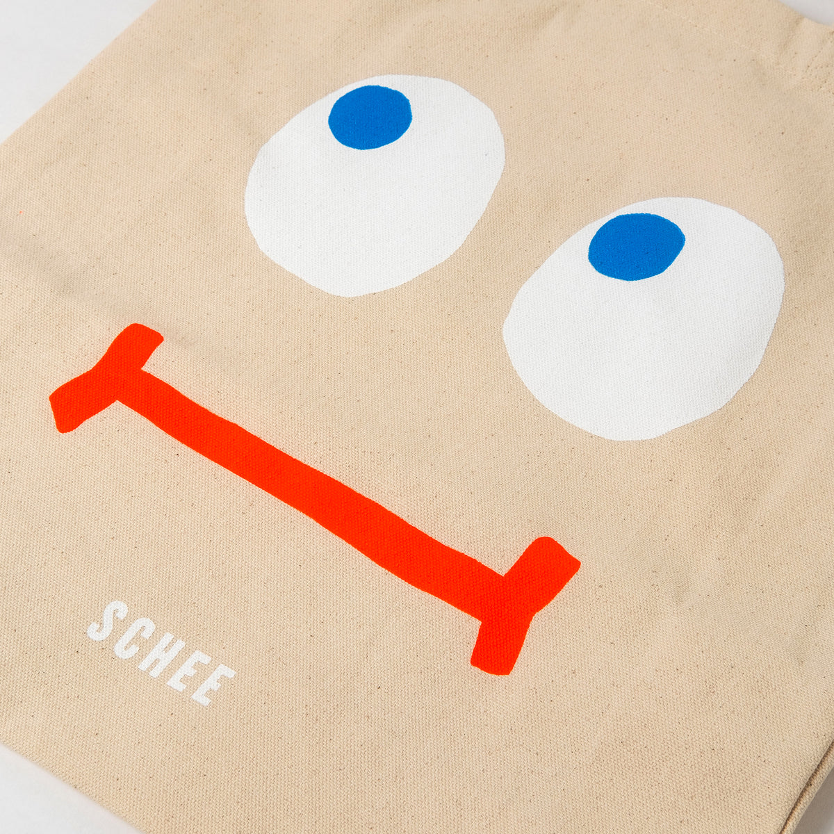 Edition SCHEE Canvastasche "Face" | Siebdruck | Edition SCHEE