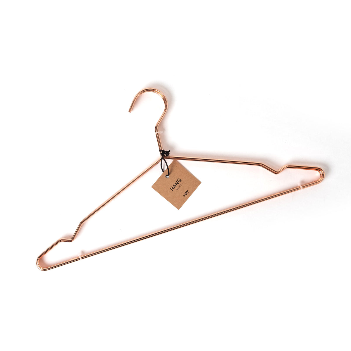 HAY Kleiderbügel „Copper“ 5er Set | Elegant & funktional | HAY