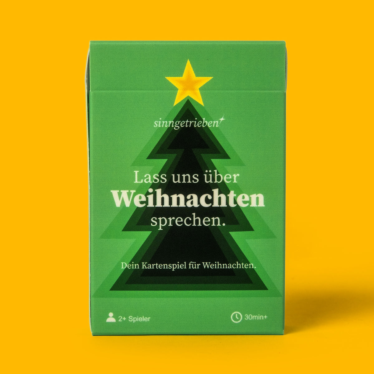 sinngetrieben Kartenspiel “Lass uns über Weihnachten sprechen” | sinngetrieben