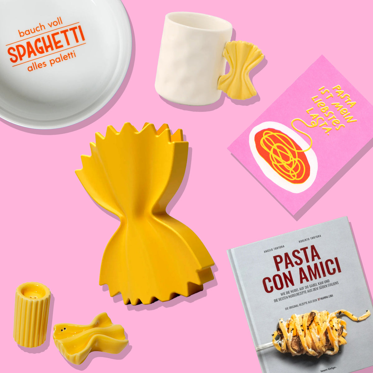 SCHEE Pasta Lover Set | Stylische Accessoires für Nudelfans