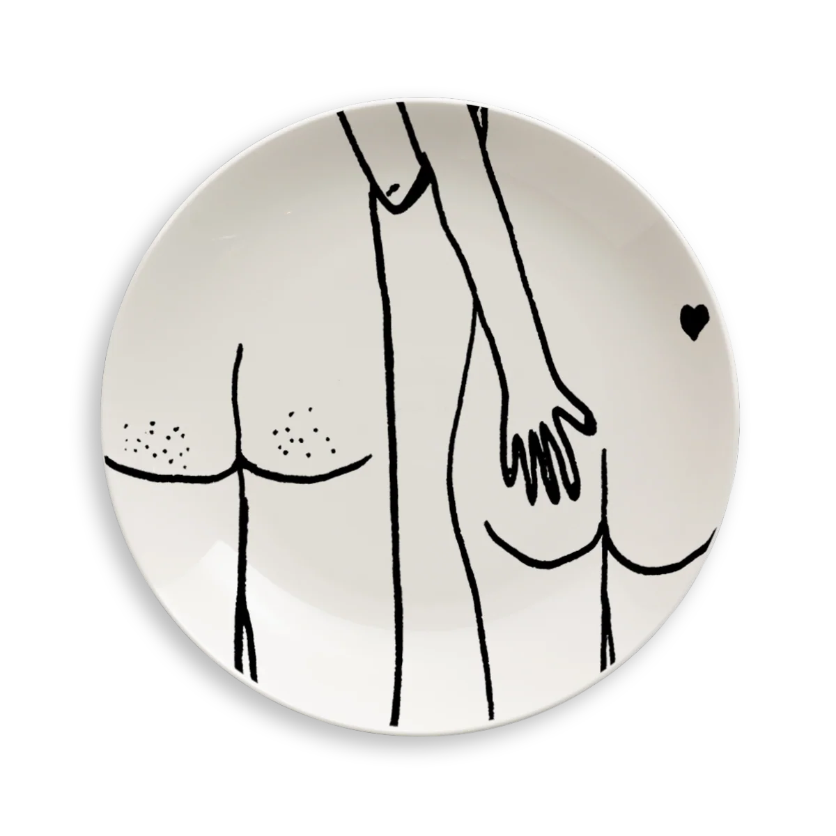 helen b Teller “Naked Couple Back Detail” | Illustratives Design | helen b
