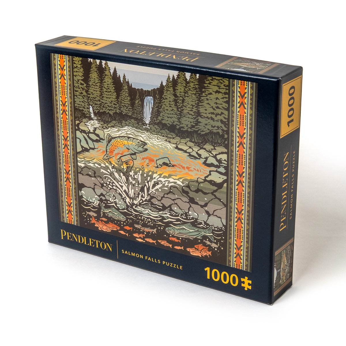 P.S. Publishers' Services Macmillan Puzzle “Pendleton Salmon Falls” 1000 Teile | Macmillan