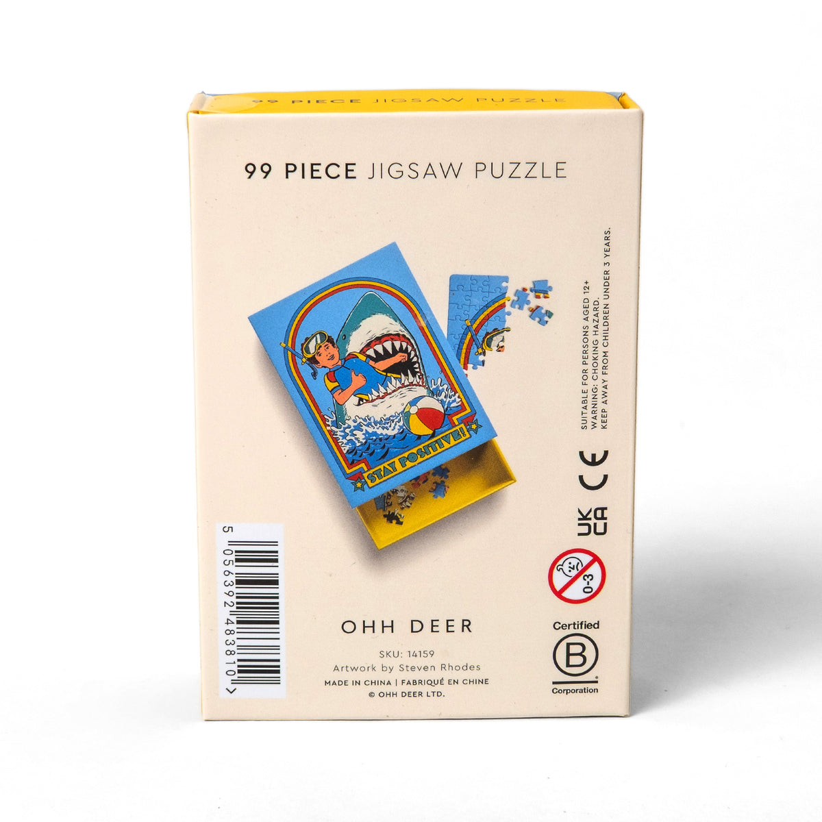 Ohh Deer Puzzle “Stay Positive” 99 Teile | Mini Puzzle | Ohh Deer