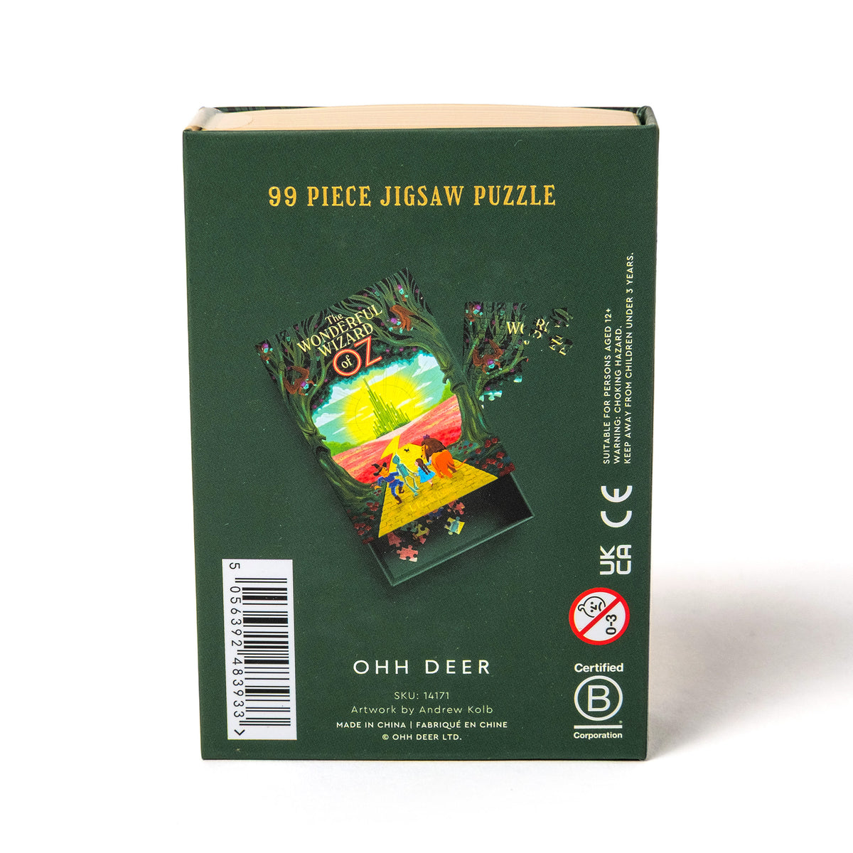 Ohh Deer Puzzle “The Wonderful Wizard of Oz” 99 Teile | Mini Puzzle | Ohh Deer