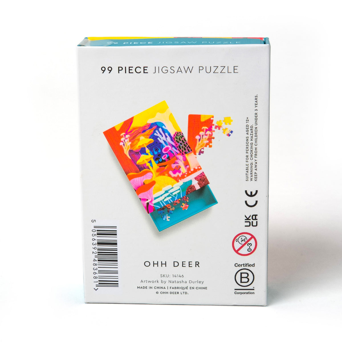 Ohh Deer Puzzle “Fungi” 99 Teile | Mini Puzzle | Ohh Deer