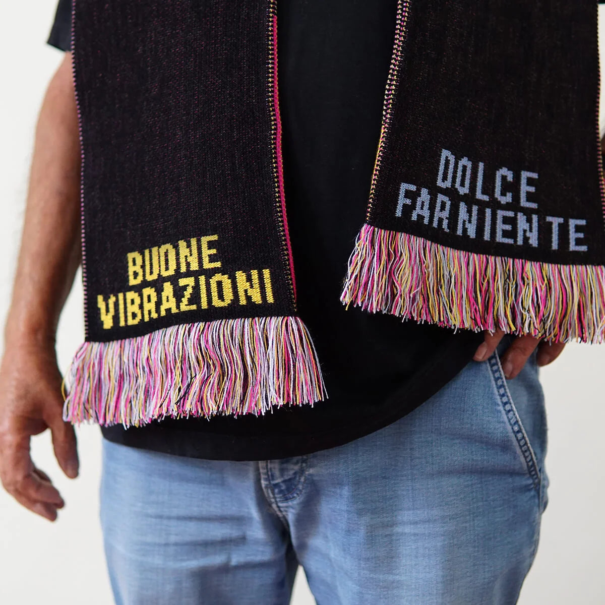 Viel Spass Studio Schal “Tutto Bene” 145 cm | Dolce Vita Design | Viel Spass Studio