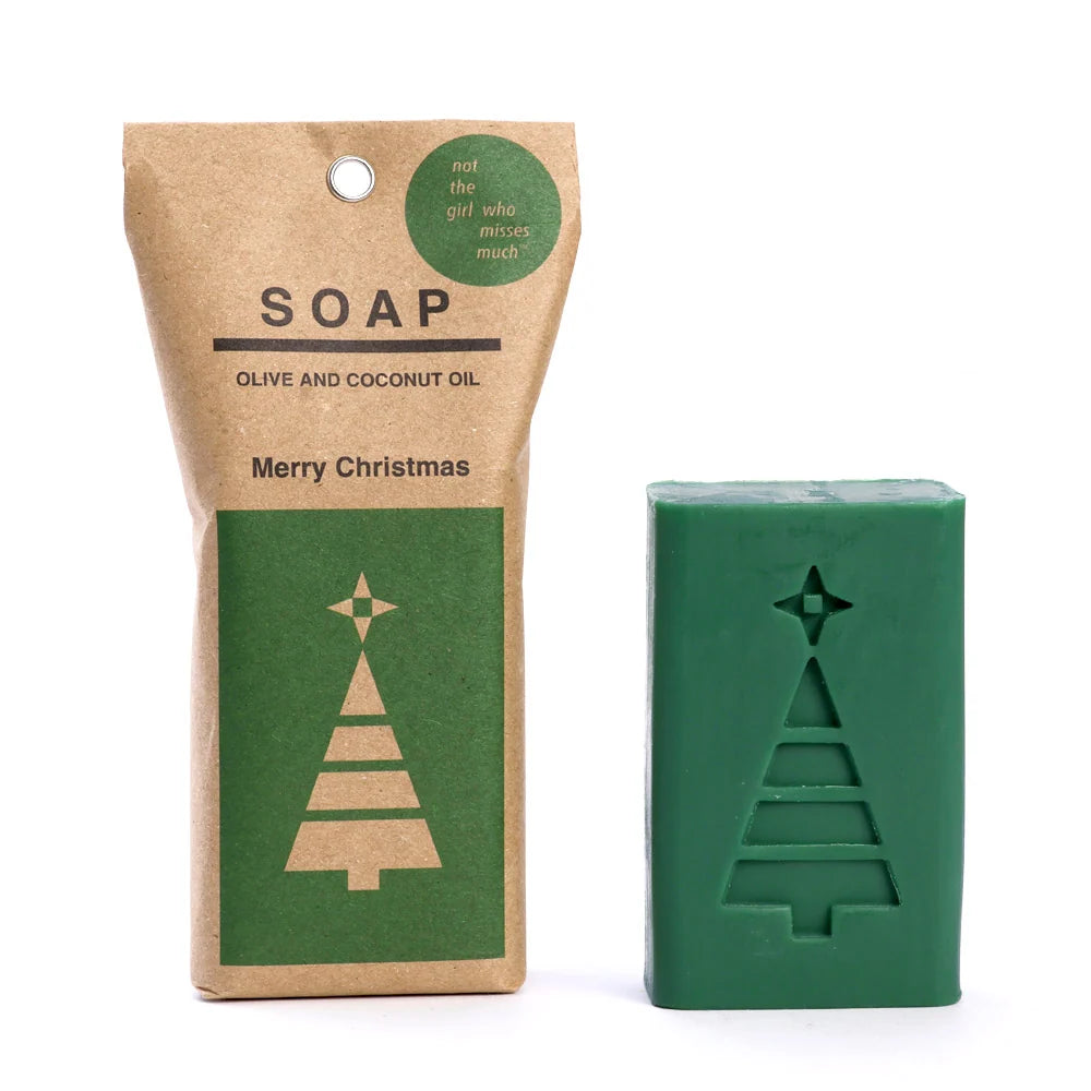not the girl who misses much Seife “Weihnachtsbaum” | Festliche Designseife | not the girl
