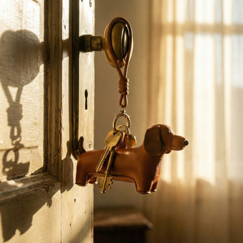 Züny Bag Charm “Teckel Tan” | Schlüsselanhänger | Züny
