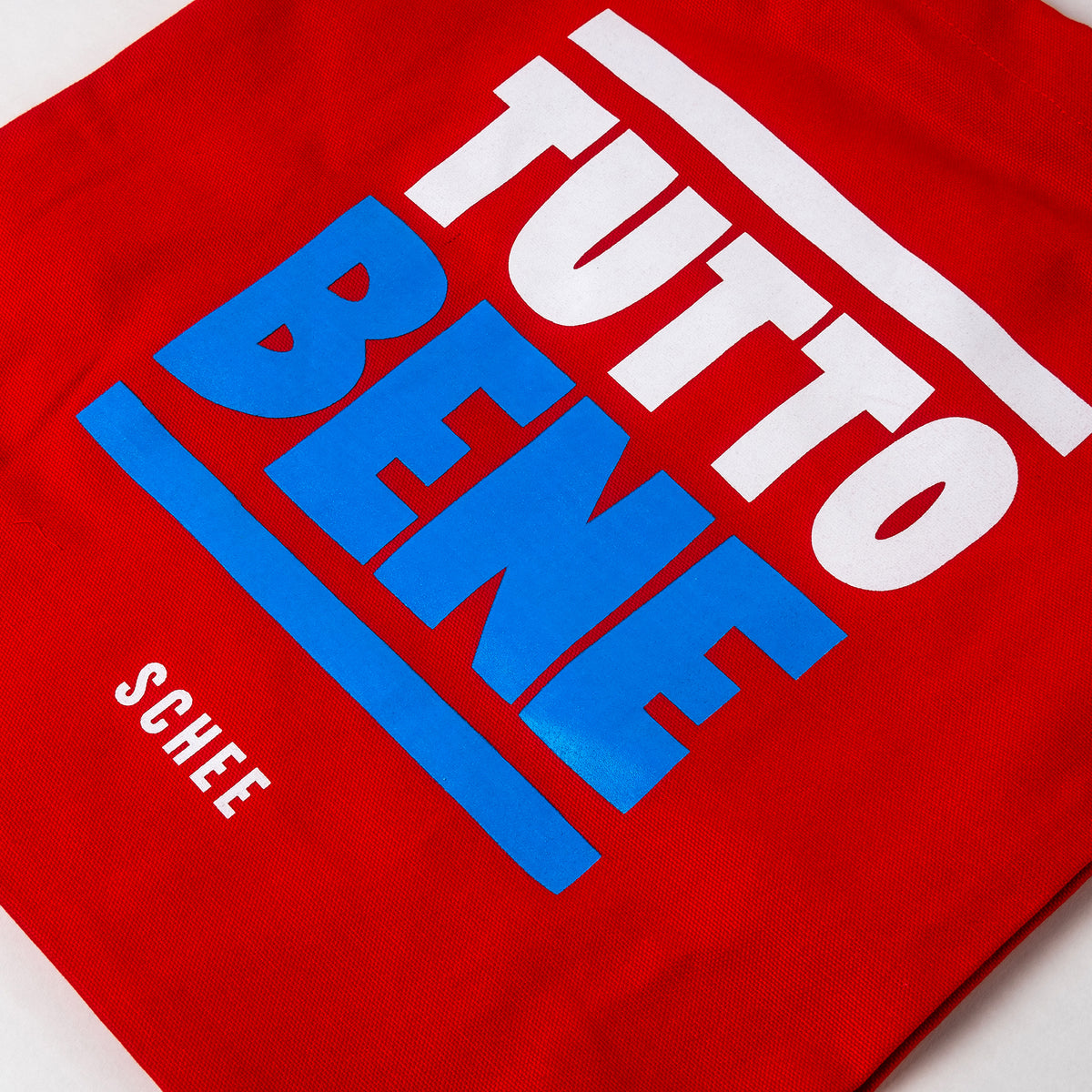 Edition SCHEE Canvastasche "Tutto Bene" | Siebdruck | Edition SCHEE