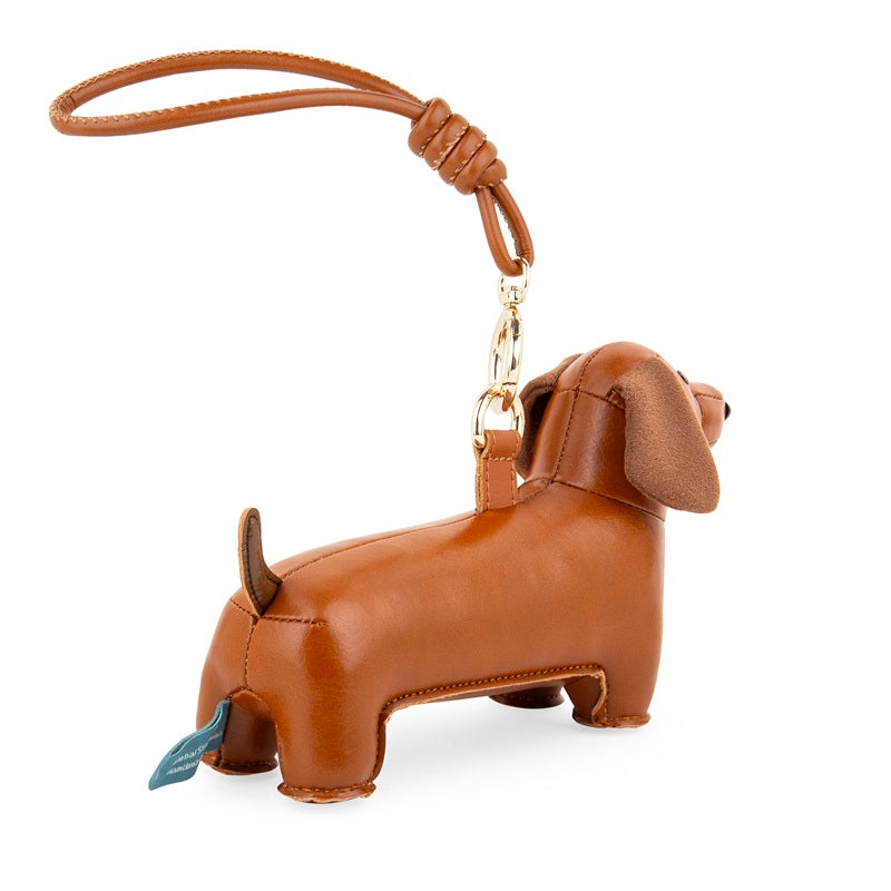 Züny Bag Charm “Teckel Tan” | Schlüsselanhänger | Züny