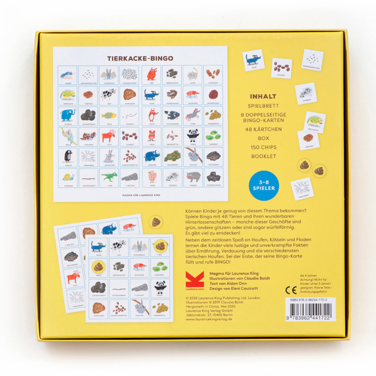 Laurence King Verlag Tierkacke Bingo