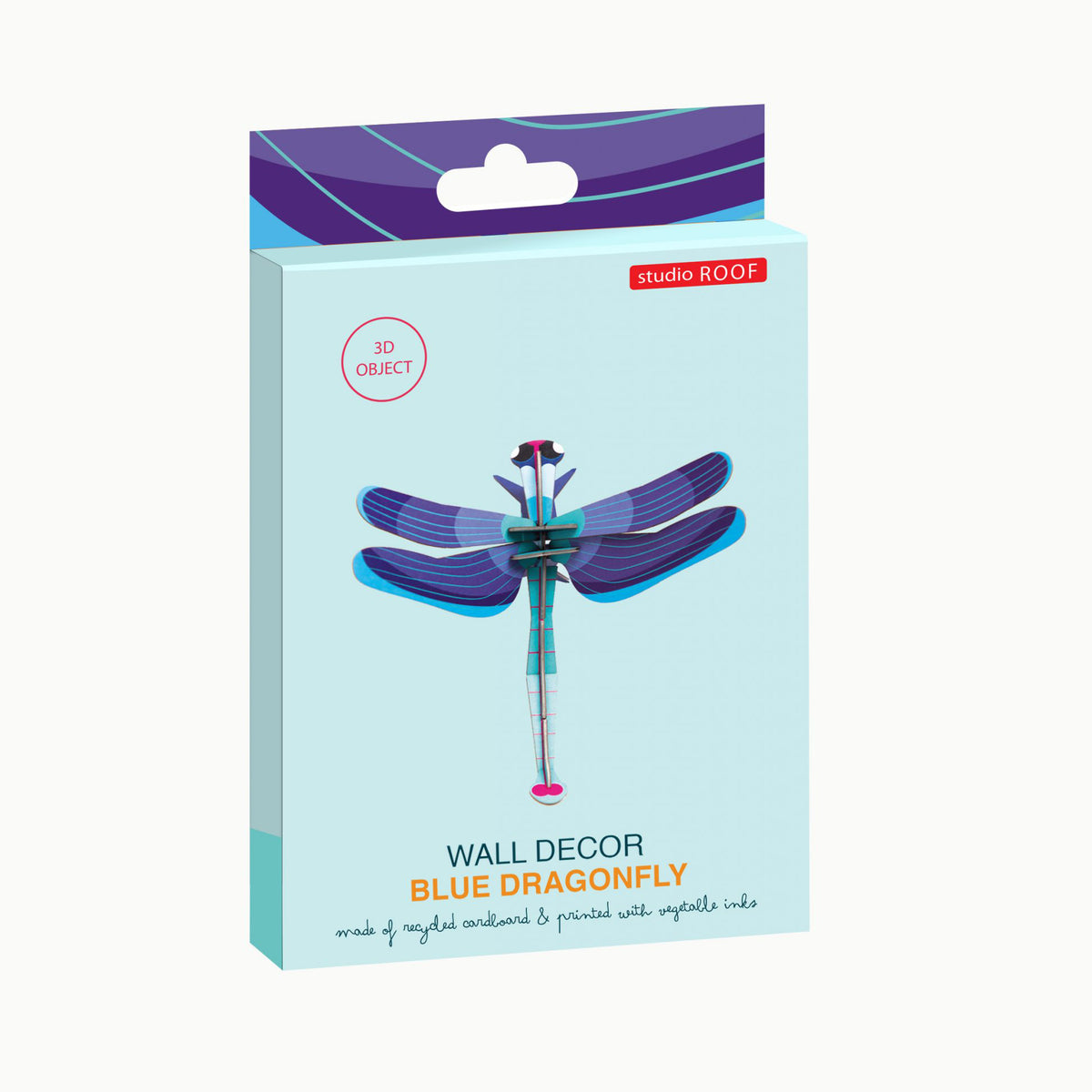 studio ROOF Wanddeko- Sapphire Dragonfly
