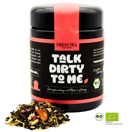 Urban Tea Factory Tee “Talk Dirty to Me” 45 g | Aromatische Teemischung | Urban Tea Factory