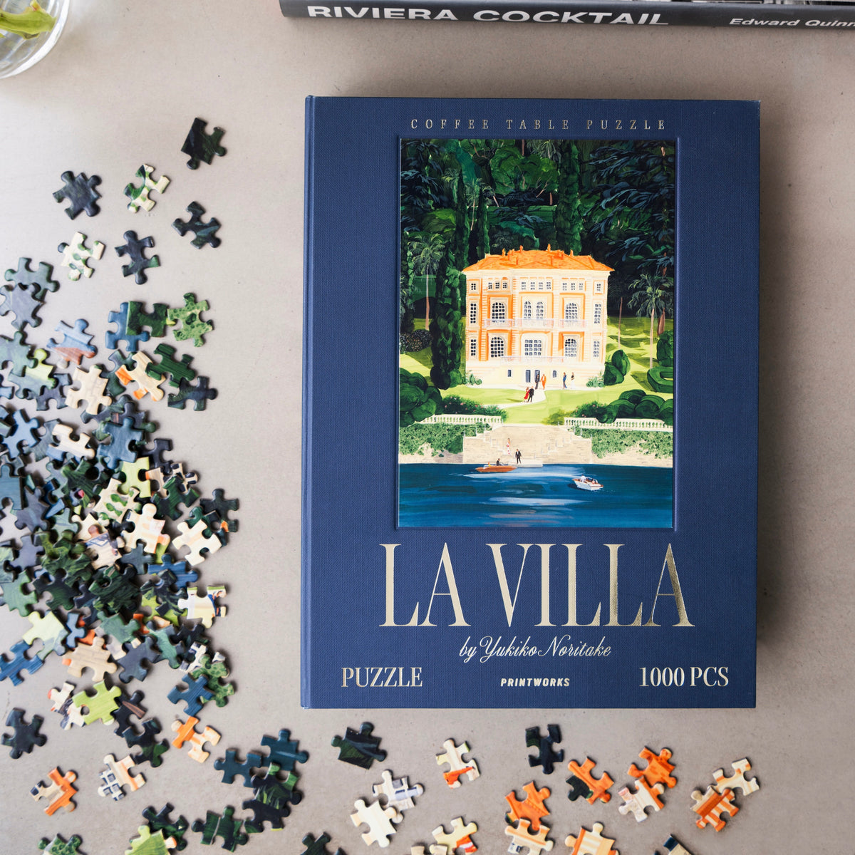 PRINTWORKS Puzzle “La Villa” 1000 Teile | Design Puzzle | PRINTWORKS