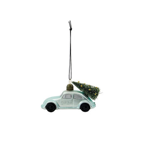 House Doctor Weihnachtshänger “Car Hellblau” | House Doctor