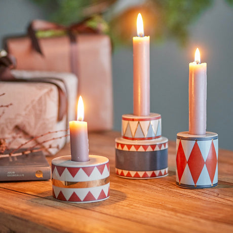 Bloomingville Kerzenhalter-Set “Bitja” 3er-Set | Bloomingville