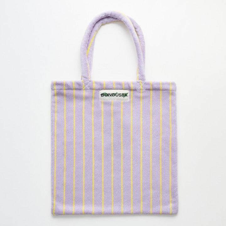 BONGUSTA Tasche “Naram Totebag” Lilac & Neon Yellow | BONGUSTA