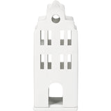 Mini-Leuchthaus “Grachtenhaus” | Porzellan Windlicht | räder