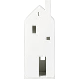 Lichthaus “Haus große Tür” | Porzellan Windlicht | räder