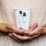 helen b Becher helen b "Naked Couple Back" | Design Mug mit Illustrationen von Helen Blanchaert