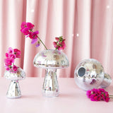 L´expressionist Vase “Disco Champignon” 12 cm | Glänzende Pilz Vase | L’expressionist