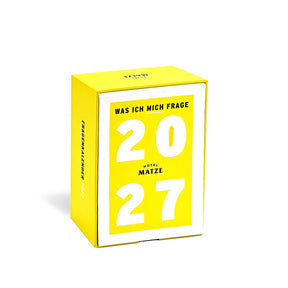 Verlag Hermann Schmidt Abreißkalender “Was ich mich frage” 2027 | Verlag Hermann Schmidt