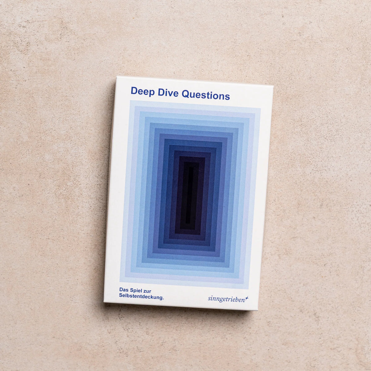 sinngetrieben Kartenspiel “Deep Dive Questions” | sinngetrieben