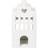 Mini-Leuchthaus “Stadthaus” | Porzellan Windlicht | räder