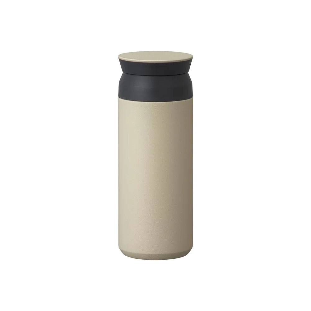 KINTO Thermobecher "Travel Tumbler" Sand Beige 500ml | doppelwandig isoliert | KINTO